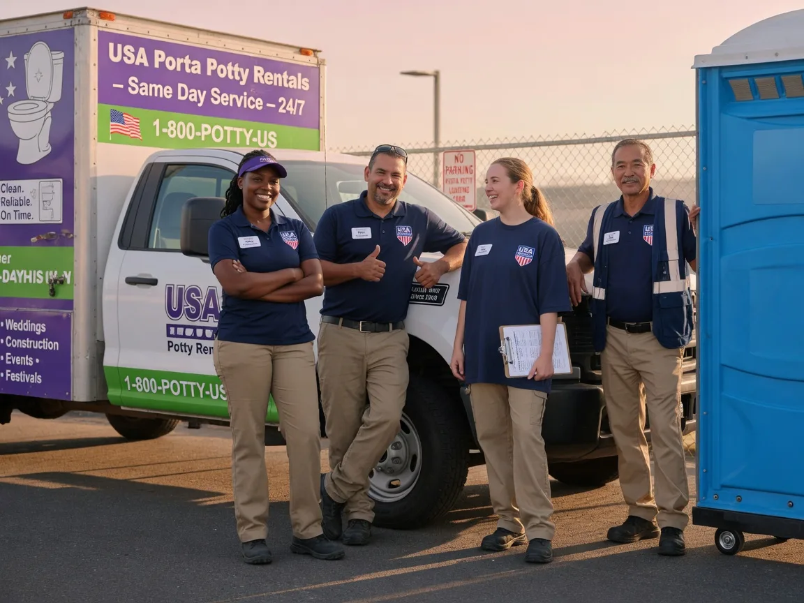 Porta Potty Rental company in Newport Beach, CA